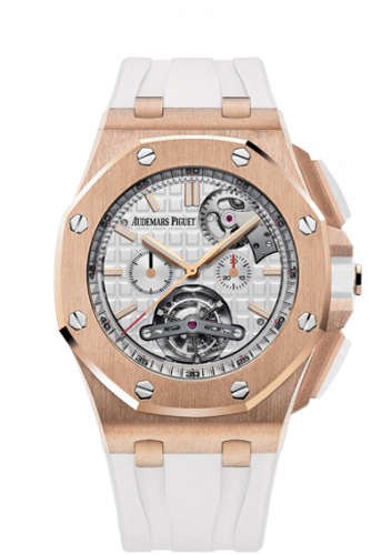 Audemars Piguet Royal Oak Offshore Tourbillon Chronograph Peripheral Red Gold / White 26540OR.OO.A010CA.01