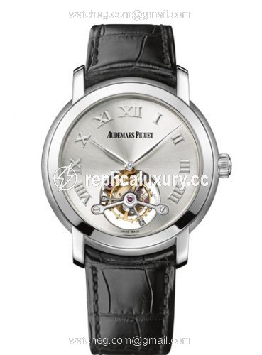Audemars Piguet Jules Audemars Tourbillon White Gold / Silver 26561BC.OO.D002CR.01