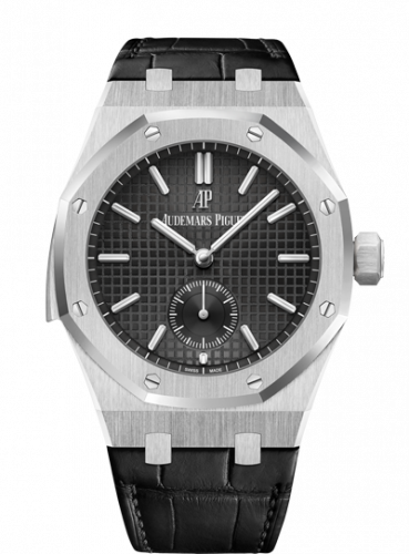 Audemars Piguet Royal Oak Repeater Supersonnerie Platinum / Black / Strap 26591PT.OO.D002CR.01