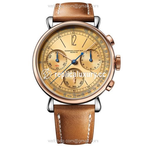 Audemars Piguet (re)Master01 Stainless Steel / Pink Gold / Champagne 26595SR.OO.A032VE.01