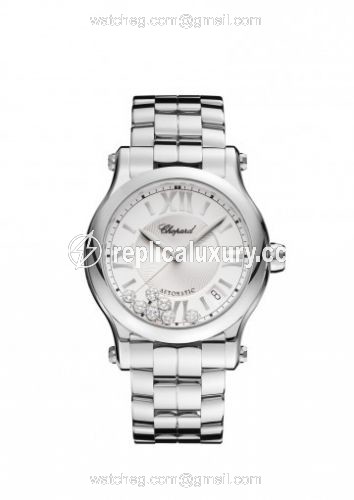 Chopard Happy Sport 36 Automatic Stainless Steel / Silver / Bracelet 278559-3002