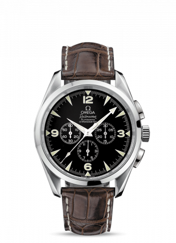 Omega Seamaster Aqua Terra 150M Automatic 42.2 Railmaster Chronograph / Brown Alligator 2812.52.37
