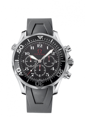 Omega Seamaster Diver 300M Automatic 41.5 Chronograph Stainless Steel / Black / Rubber / Olympic Collection 2894.51.91