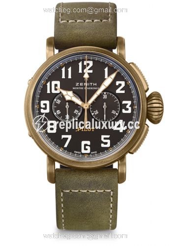 Zenith Pilot Type 20 Extra Special Chronograph Bronze / Black 29.2430.4069/21.C800