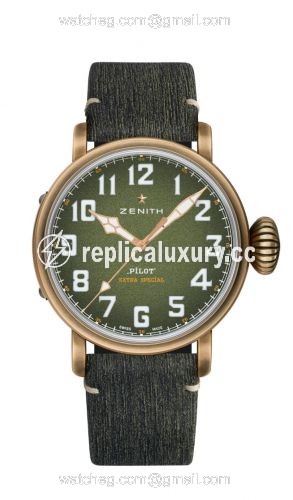 Zenith Pilot Type 20 Adventure 45mm Bronze / Khaki / Matrix 29.2430.679/63.I001