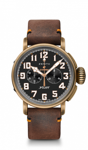 Zenith Pilot Type 20 Cohiba Edition Chronograph Bronze / Black 29.2432.4069/27.C794
