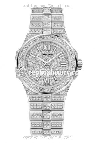 Chopard Alpine Eagle 36 White Gold / Frozen 295370-1001