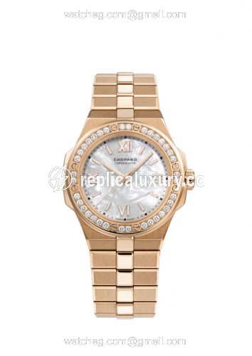 Chopard Alpine Eagle 36 Rose Gold / Diamond / MOP 295370-5002