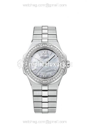Chopard Alpine Eagle 36 Stainless Steel / Diamond / MOP 298601-3002