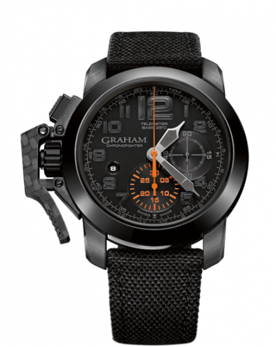 Graham Chronofighter Oversize Black Forest 2CCAU.B01A