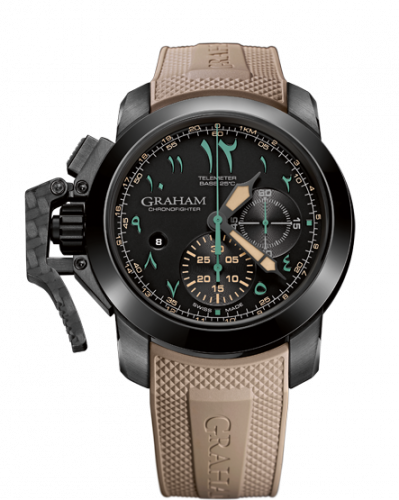 Graham Chronofighter Oversize Golden Dune 2CCAU.B12A.K93N