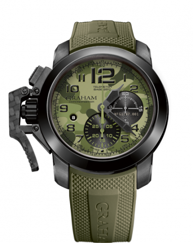 Graham Chronofighter Oversize Black Arrow 2CCAU.G02A