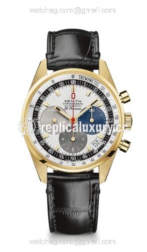 Zenith El Primero A386 Revival 50th Anniversary El Primero Yellow Gold 30.A386.400/69.C807