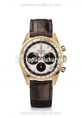 Zenith El Primero A381 Revival 50th Anniversary El Primero Yellow Gold / Hodinkee 30.G381.400/21.C807