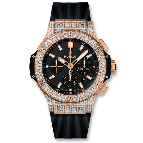 Hublot Big Bang 45 Red Gold / Pave / Black 301.PX.1180.RX.1704