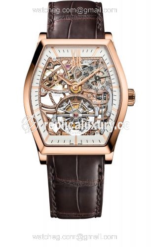 Vacheron Constantin Malte Tourbillon Skeleton Pink Gold / Silver 30135/000R-8973