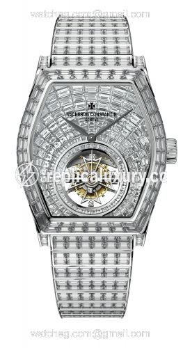 Vacheron Constantin Malte Tourbillon Haute Joaillerie White Gold / Bracelet 30630/S22G-9899