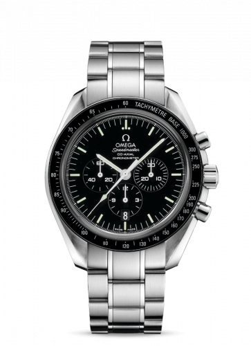 Omega Speedmaster Professional Moonwatch Co-Axial Stainless Steel / Enamel / Bracelet 311.30.44.50.01.001