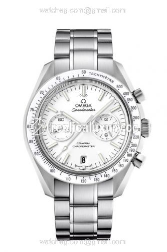 Omega Speedmaster Moonwatch Co-Axial Stainless Steel / White / Bracelet 311.30.44.51.04.001