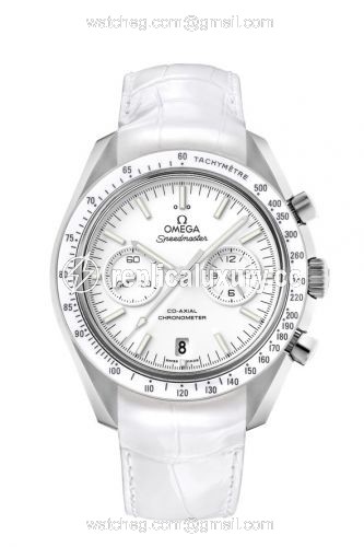 Omega Speedmaster Moonwatch Co-Axial Stainless Steel / White 311.33.44.51.04.002