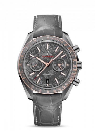Omega Speedmaster Moonwatch Co-Axial Grey Side of the Moon Meteorite / Pin Buckle 311.63.44.51.99.002