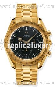 Omega Speedmaster Replica 57 Yellow Gold / Bracelet 3193.50.00