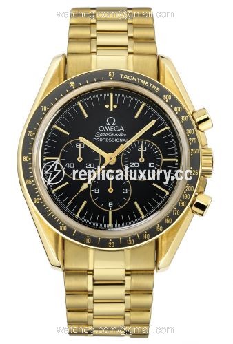 Omega Speedmaster Professional Moonwatch MIR 365 / Yellow Gold 3197.50.00