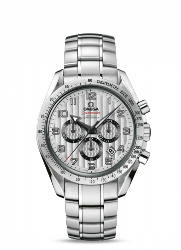 Omega Speedmaster Broad Arrow 44.25 Stainless Steel / Silver Stripes / Bracelet 321.10.44.50.02.001