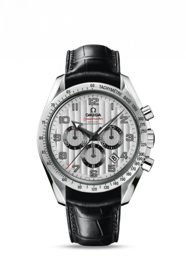 Omega Speedmaster Broad Arrow 44.25 Stainless Steel / Silver Stripes 321.13.44.50.02.001