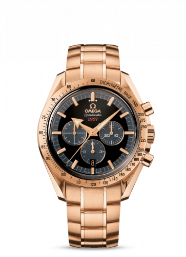 Omega Speedmaster Broad Arrow 1957 Red Gold / Black / Bracelet 321.50.42.50.01.001