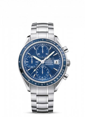 Omega Speedmaster Date 40 Stainless Steel / Blue / Bracelet 3212.80.00