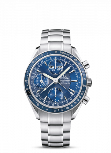 Omega Speedmaster Day-Date 40 Stainless Steel / Blue / Bracelet 3222.80.00