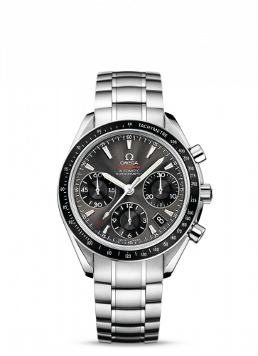 Omega Speedmaster Date 40 Stainless Steel / Grey / Bracelet 323.30.40.40.06.001