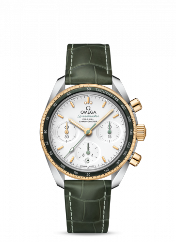Omega Speedmaster Co-Axial 38 Stainless Steel / Yellow Gold / Silver 324.23.38.50.02.001