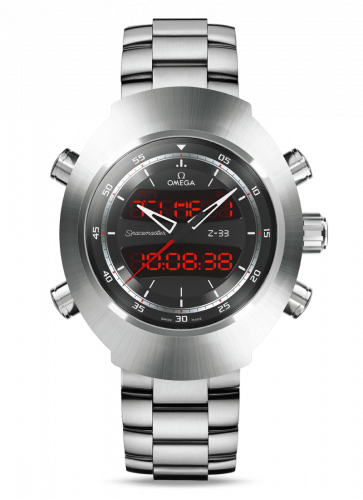 Omega Spacemaster Z-33 Titanium / Black / Bracelet 325.90.43.79.01.001