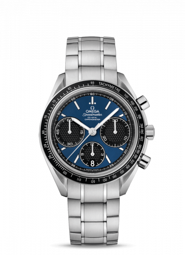 Omega Speedmaster Racing Co-Axial Chronograph Stianless Steel / Blue / Bracelet 326.30.40.50.03.001