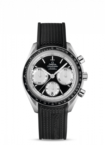 Omega Speedmaster Racing Co-Axial Chronograph Stainless Steel / Inverted Panda / Rubber 326.32.40.50.01.002
