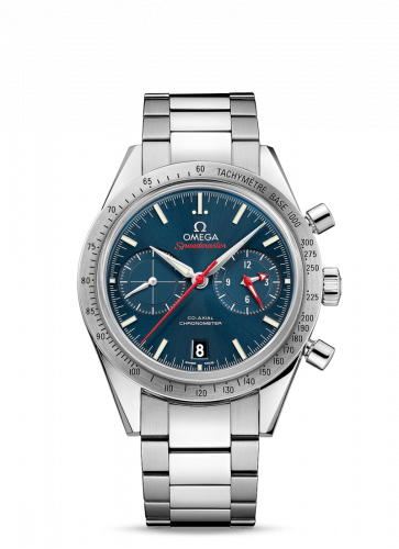 Omega Speedmaster 57 Co-Axial Stainless Steel / Blue / Bracelet 331.10.42.51.03.001