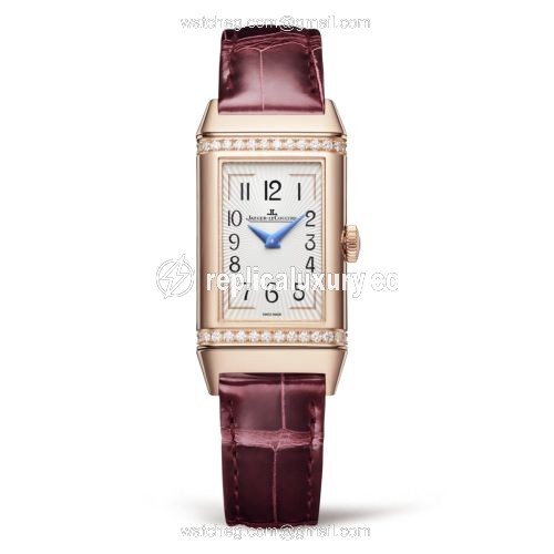 Jaeger-LeCoultre Reverso Duetto Pink Gold / Silver / Alligator 3342520