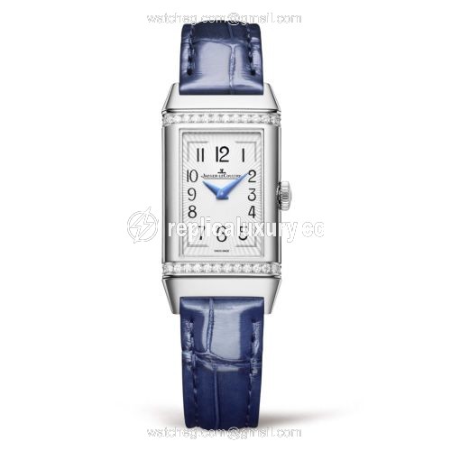 Jaeger-LeCoultre Reverso Duetto Stainless Steel / Silver / Alligator 3348420