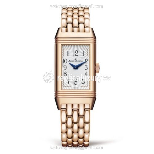 Jaeger-LeCoultre Reverso One Duetto Moon Pink Gold / Silver / Bracelet 3352120