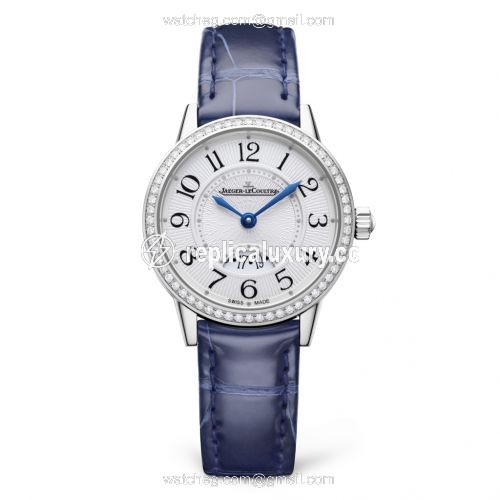 Jaeger-LeCoultre Rendez-Vous Date Small Quartz Stainless Steel / Diamond / Silver / Alligator 3408530