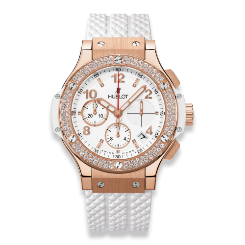 Hublot Big Bang 41 Red Gold / Diamonds / White 341.PE.230.RW.114