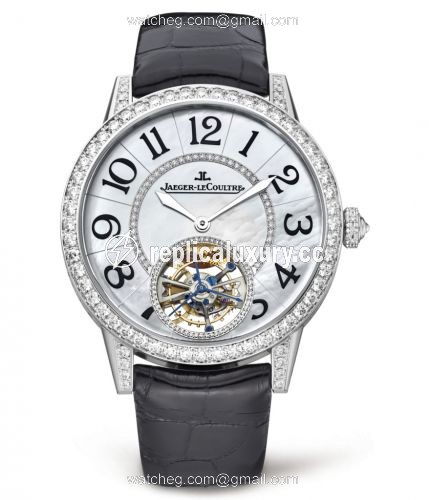 Jaeger-LeCoultre Rendez-Vous Tourbillon White Gold / MOP / Alligator 3413403