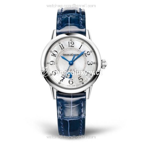 Jaeger-LeCoultre Rendez-Vous Night & Day Small Stainless Steel / MOP / Alligator 3468410