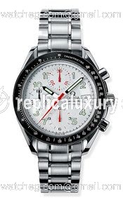 Omega Speedmaster Date 40 Stainless Steel / White / Bracelet 3513.33.00