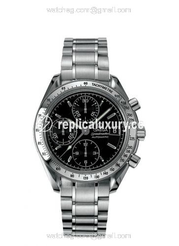 Omega Speedmaster Date 40 Stainless Steel / Black / Bracelet 3513.50.00