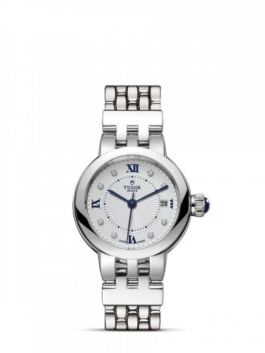 Tudor Clair de Rose 26 Stainless Steel / Silver-Diamond / Bracelet 35200-0004