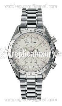 Omega Speedmaster Day-Date 38 Stainless Steel / Silver / Bracelet 3521.30.00