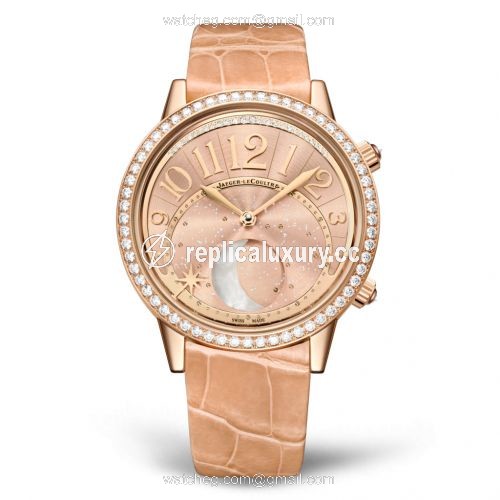 Jaeger-LeCoultre Rendez-Vous Moon Pink Gold / Diamond / Gilt 3522420